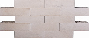 Кирпич гиперпрессованный одинарный Белый Кварц гладкий СПК – 1
