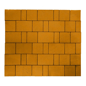 Тротуарная плитка 342 МЗ Серия "Старый город" 260/160*160/160*160/100*80 Оранжевый – 1