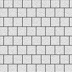 Тротуарная плитка Steinrus Квадрат малый белый, Old-Age, 60 мм – 2