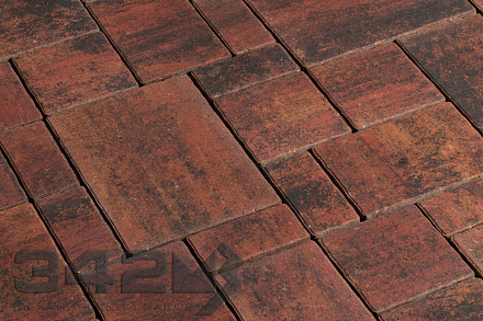 Тротуарная плитка 342 МЗ Серия "Бавария" 280/210/140*210/140/70*60 Вулкан – 1