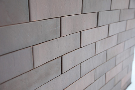 Кирпич облицовочный Графит Флэш одинарный Антика М-200 ВКЗ – 1