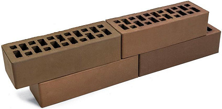 Кирпич облицовочный Браер кладка Мокко евро гладкий – 1