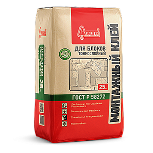 Монтажный клей для крепления пенополистирольных и минераловатных плит СТАРАТЕЛИ 25 кг – 2