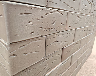 Кирпич облицовочный Графит Флэш полуторный Старый Дуб М-200 ВКЗ – 1