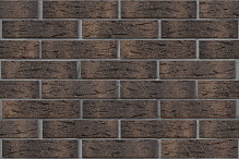 Кирпич облицовочный Графитовый с посыпкой одинарный рустик – 3