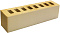 Кирпич облицовочный слоновая кость брусок гладкий М-150 БКЗ – 1