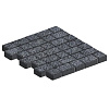 Тротуарная плитка Steinrus Инсбрук Альт Дуо Неро, backwash, 60 мм – 1