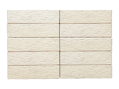 Кирпич облицовочный белый PRO одинарный бархан ЖКЗ – 1