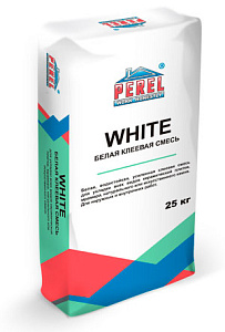 5317 Зима  White Клей для плитки  PEREL, 25 кг – 1