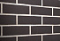 Плитка фасадная клинкерная Feldhaus Klinker R700DF9 Аnthracit liso  гладкая, 240x52x9  – 2