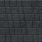 Тротуарная плитка Steinrus Инсбрук Инн черный, native, 60 мм – 2