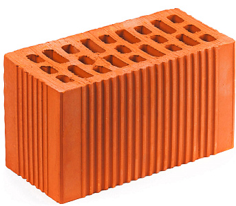 Кирпич строительный щелевой двойной М-175 рифленый Богородск – 1