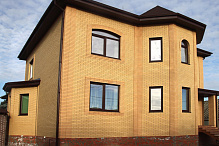 Кирпич облицовочный Янтарный одинарный гладкий – 8