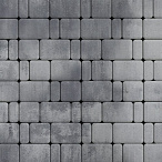 Тротуарная плитка Steinrus Инсбрук Альт Нео, ColorMix Монохром, гладкая, 60 мм – 2