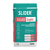  Штукатурка цементно-известковая легкая 30 кг SLIDER FASAD Light – 1