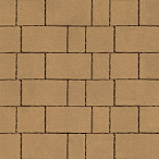 Тротуарная плитка Steinrus Старый город Берн песочный, гладкая, 60 мм – 2