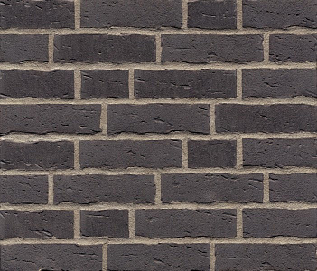 Плитка фасадная клинкерная Feldhaus Klinker R693DF17  Sintra vulcano рельефная, 240x52x17  – 1