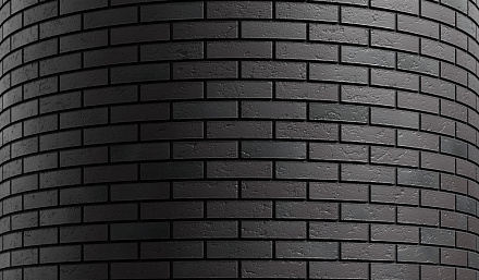 Кирпич облицовочный Black Premium одинарный Красная Гвардия – 1