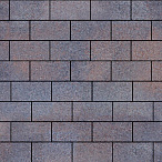 Тротуарная плитка Steinrus Прямоугольник Рица, BackWash, 60 мм – 2