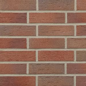 Плитка фасадная клинкерная Stroeher KERAPROTECT 417 eindhoven  рельефная NF11, 240x71x11  – 1