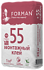 Клей монтажный для блоков FORMAN 55 СГК, 25 кг – 1
