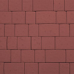 Тротуарная плитка Steinrus Инсбрук Инн красный, гладкая, 60 мм – 2