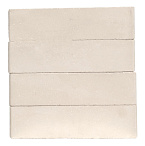 Кирпич гиперпрессованный одинарный М-250 белый гладкий  – 4