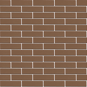 Кирпич облицовочный Темно-коричневый одинарный гладкий ЖКЗ – 2