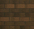 Гибкая черепица Shinglas Твист (серия Классик) коричневый – 1