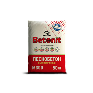 Смесь сухая кладочная М300 50кг Бетонит – 1