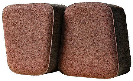 Тротуарная плитка Классико круговая 57x172x115х60 винный – 4