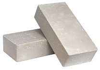 Кирпич гиперпрессованный одинарный М-250 серый гладкий  – 3