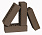 Кирпич облицовочный коричневый одинарный гладкий М-150 СтОскол – 11