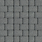 Тротуарная плитка Steinrus Инсбрук Альт Дуо серый, native, 60 мм – 2