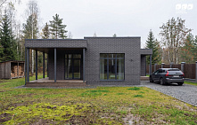 Кирпич клинкерный Графитовый Гётеборг гладкий 250х85х65 М-300 – 7