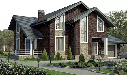 Кирпич облицовочный Браер кладка Мокко одинарный гладкий – 4