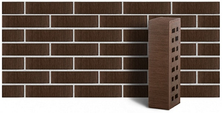 Кирпич клинкерный Коричневый Мюнхен тростник 250х85х65 М-300 – 1
