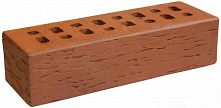 Кирпич клинкерный Красный Лондон береста 250х85х65 М-300 – 2