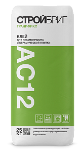 Плиточный клей Стройбриг Гранификс АС12 25 кг – 1