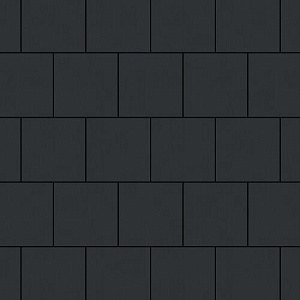 Тротуарная плитка Steinrus Валенсия черный, гладкая, 80 мм – 2