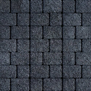 Тротуарная плитка Steinrus Инсбрук Альт Дуо Неро, backwash, 60 мм – 2