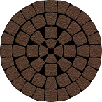 Тротуарная плитка Steinrus Классико Нео коричневый, native, 60 мм – 2