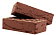 Кирпич облицовочный шоколад одинарный кора дерева М-150 КС-Керамик – 9