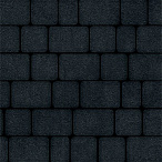 Тротуарная плитка Steinrus Инсбрук Альт черный, native, 60 мм – 2