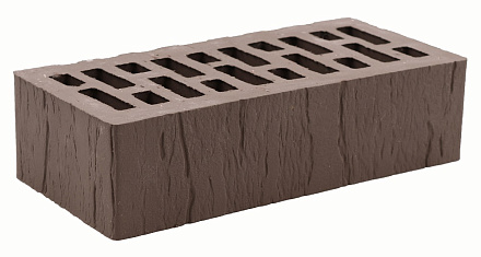 Кирпич облицовочный корица одинарный кора дуба М-200 Липецк – 1