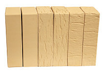 Кирпич облицовочный слоновая кость одинарный шале Терекс – 8