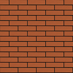 Кирпич облицовочный красный полуторный гладкий ЖКЗ – 3