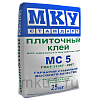 Клей плиточный МС-5 МКУ 25 кг  – 1