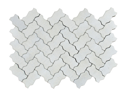 Тротуарная плитка Волна 240х135х60 циркон – 1