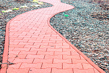 Тротуарная плитка Катушка 342 МЗ 200х165х80 Красный – 4